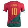 Virallinen Fanipaita Portugali Bernardo 10 Kotipelipaita MM-Kisat 2022 - Miesten